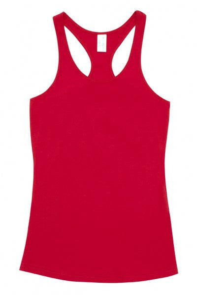 Ramo-Ramo Ladies/Kids Tback Singlet-Red / 2-Uniform Wholesalers - 2