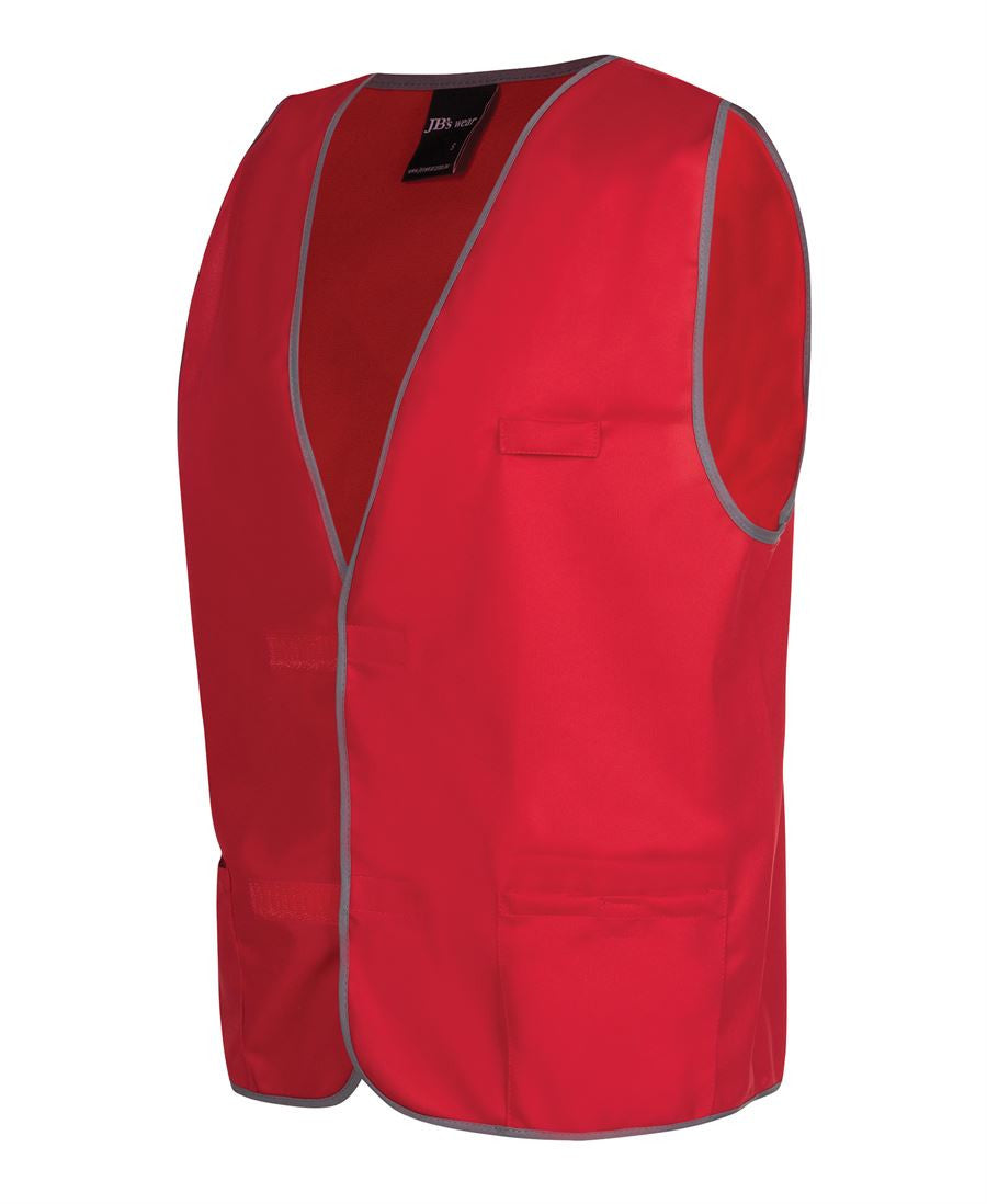 JB's Wear-JB's Fluro Vest-RED / S-Uniform Wholesalers - 2