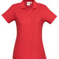 Biz Collection-Biz Collection Ladies Crew Polo(1st 10 Colours)-Red / 8-Uniform Wholesalers - 10