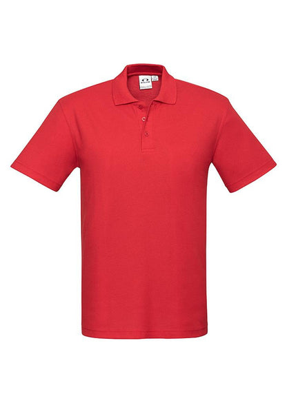 Biz Collection Mens Crew S/S Polo-(P400MS)