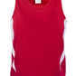 Ramo-Ramo Kids Accelerator Cool-Dry Singlet	(new)-Red/White / 4-Uniform Wholesalers - 10