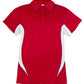 Ramo-Ramo Kids Accelerator Polo-Red/White / 4-Uniform Wholesalers - 10