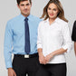 Biz Collection-Biz Collection Mens Base Long Sleeve Shirt--Uniform Wholesalers - 1