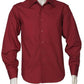 Biz Collection-Biz Collection Mens Metro Long Sleeve Shirt--Uniform Wholesalers - 10
