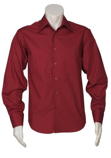 Biz Collection-Biz Collection Mens Metro Long Sleeve Shirt--Uniform Wholesalers - 10