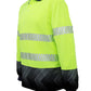 Bocini Unisex Adults Hi-Vis L/S Sublimated Reflective Polo (SP0724)