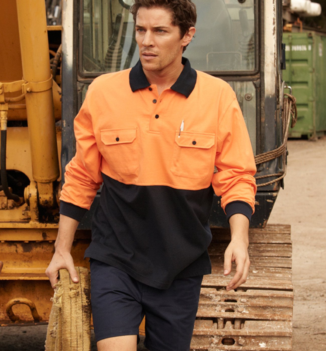 Bocini Hi-Vis Cotton Jersey Polo (SP1011)