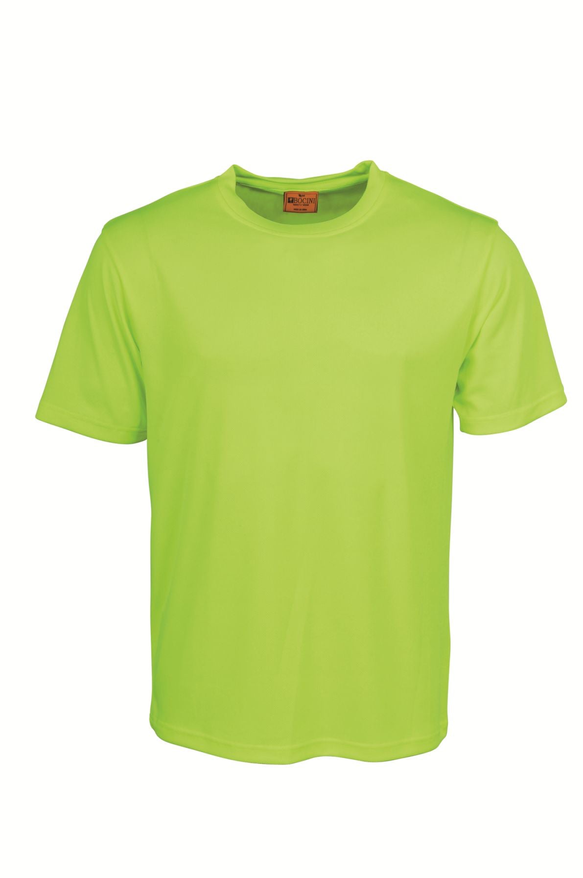 Bocini Adults Plain Breezeway Hi Vis Tee-(ST1247)