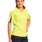 Winning Spirit Ladies' Hi-Vis Legend Short Sleeve Polo With Reflective Piping (SW26A)