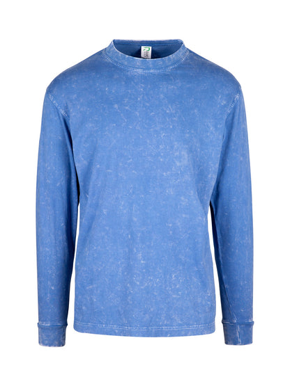 Ramo Mens' Stone Wash Long Sleeve Tee (T227LS)