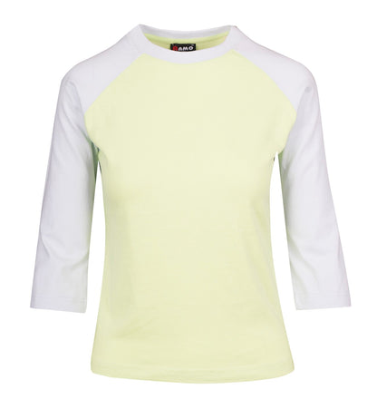 Ramo Ladies 3/4 Sleeve Raglan Tees (T231RL)