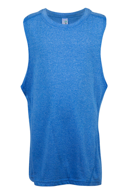 Ramo Boys Heather SLEEVELESS Tee - Greatness Range (T313KS)