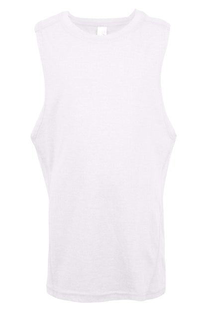 Ramo Boys Heather SLEEVELESS Tee - Greatness Range (T313KS)