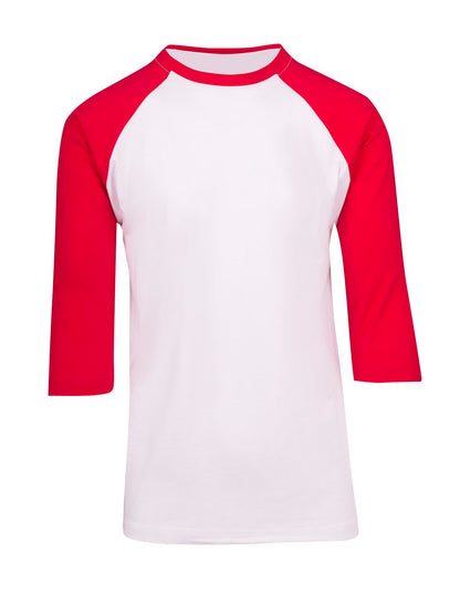 Ramo Men's 3/4 Sleeve Raglan Tees (T343RG)