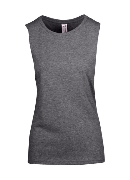 Ramo Ladies 180gsm 100% Combed Cotton Sleeveless Tee (T405LD)
