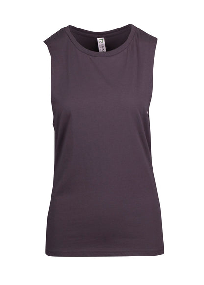 Ramo Ladies 180gsm 100% Combed Cotton Sleeveless Tee (T405LD)