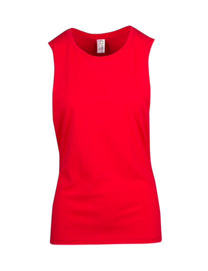 Ramo Ladies 180gsm 100% Combed Cotton Sleeveless Tee (T405LD)