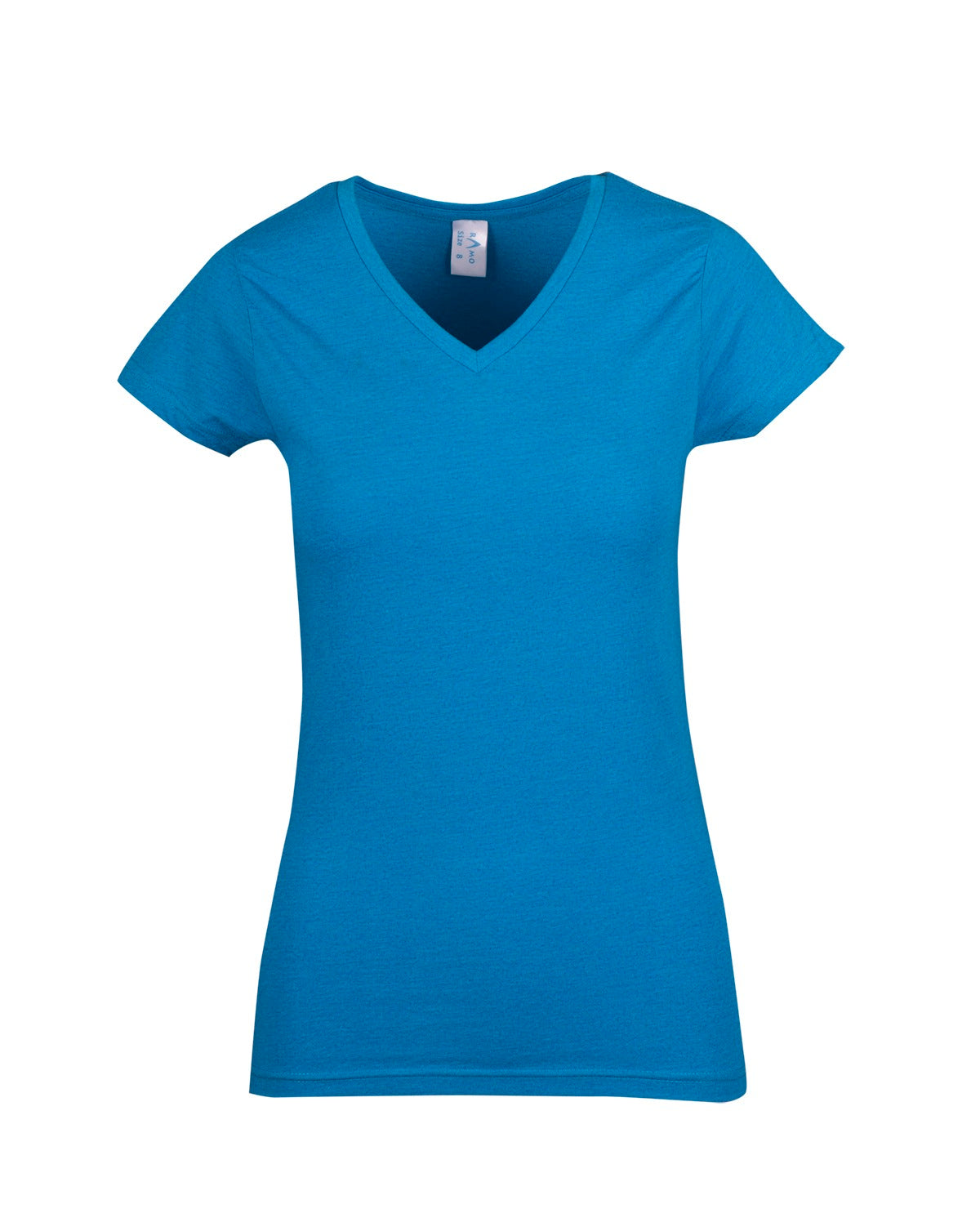 Ramo Ladies Marl V-neck T-shirt  (T903LD)