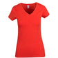 Ramo Ladies Marl V-neck T-shirt  (T903LD)