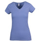 Ramo Ladies Marl V-neck T-shirt  (T903LD)