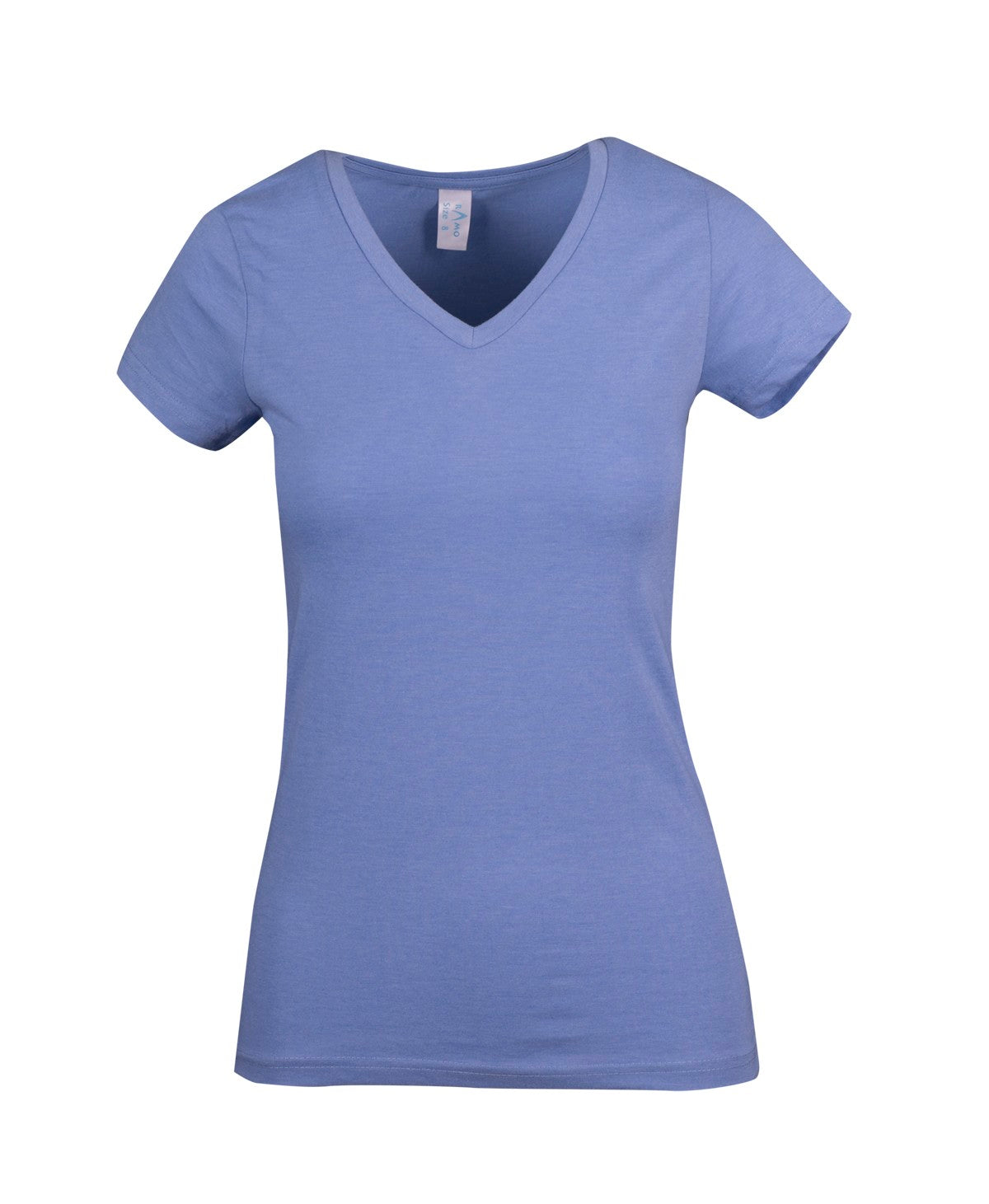 Ramo Ladies Marl V-neck T-shirt  (T903LD)