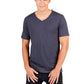 Ramo Mens Raw Cotton Wave V Neck Tee (T918TV)