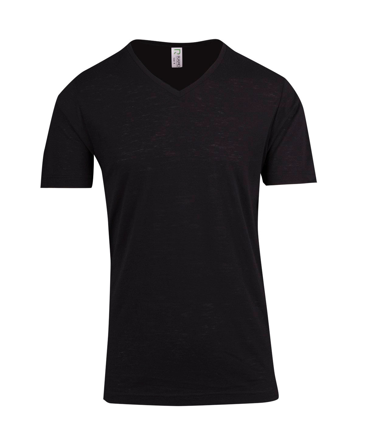 Ramo Mens Raw Cotton Wave V Neck Tee (T918TV)