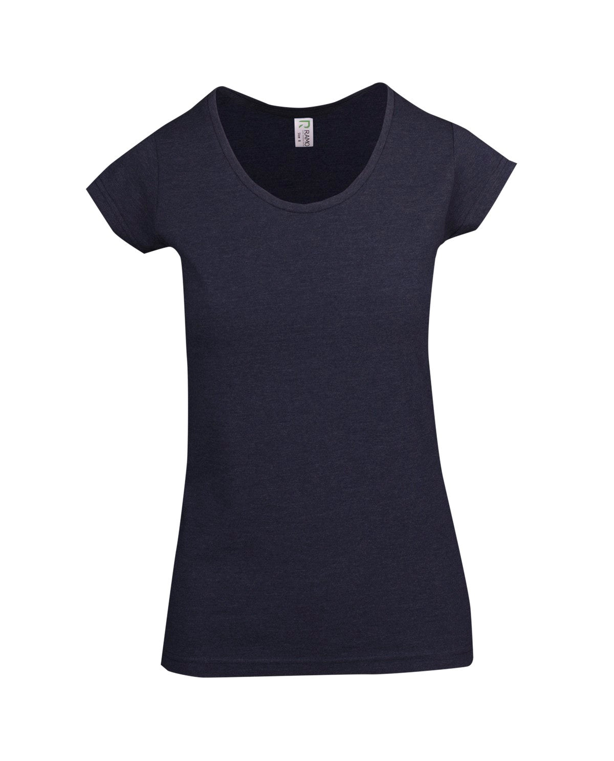 Ramo Ladies Marl Scoop Neck T-shirt (T938LD)