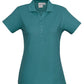 Biz Collection-Biz Collection  Ladies Crew Polo(2nd 4 Colours)--Uniform Wholesalers - 3