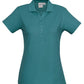 Biz Collection-Biz Collection Ladies Crew Polo(1st 10 Colours)-Teal / 8-Uniform Wholesalers - 6