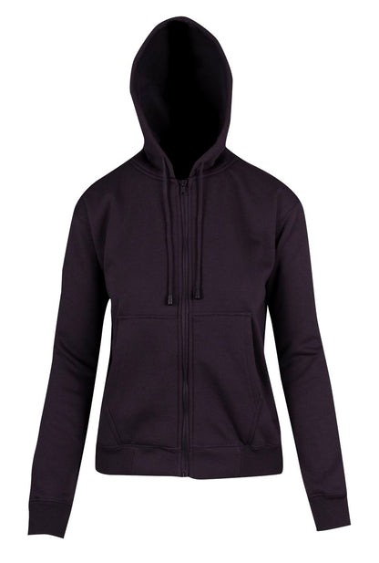 Ramo Ladies/Juniors Zipper Hoodies with Pocket  (TZ66UN)