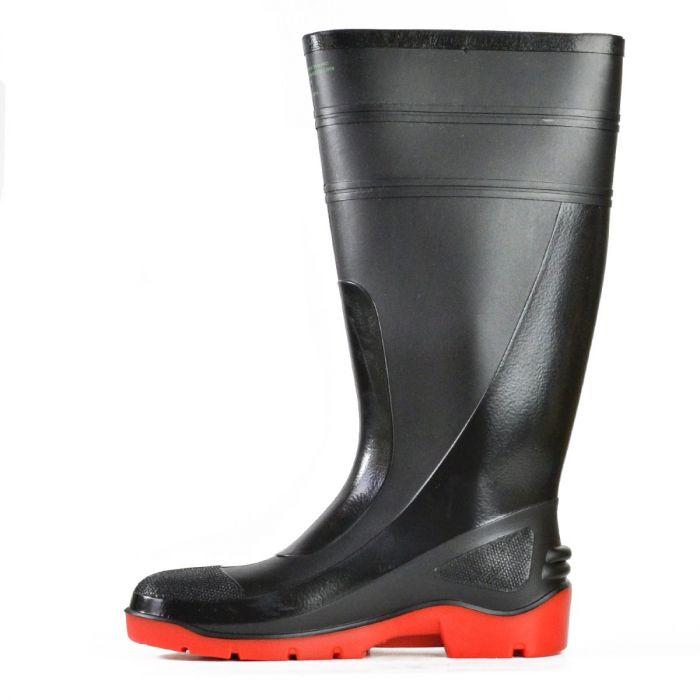 Bata Utility Gumboots - Black/red - Safety (892-65190)
