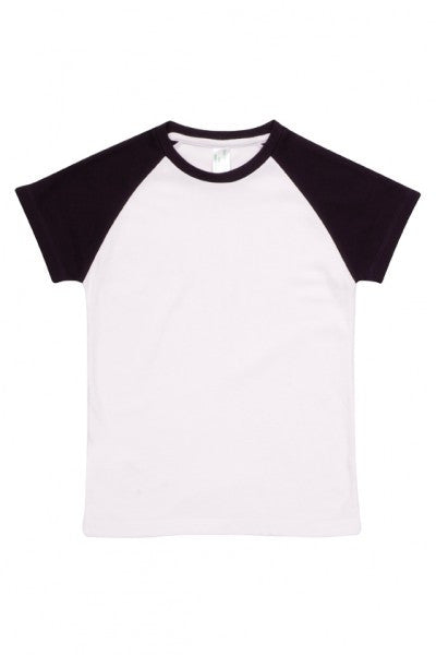Ramo-Ramo Babies Raglan-White/Black / 0-Uniform Wholesalers - 5