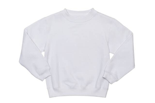 Ramo-Ramo Kids Crew Neck Sloppy Joes-White / 0-Uniform Wholesalers - 10