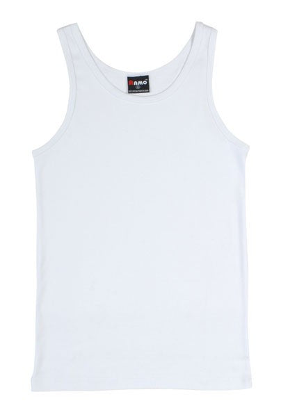 Ramo-Ramo Mens singlet-White / S-Uniform Wholesalers - 8