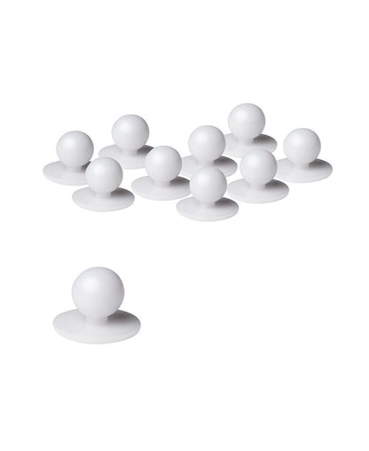 JB's Wear-JB's Chef's Button-WHITE-Uniform Wholesalers - 4