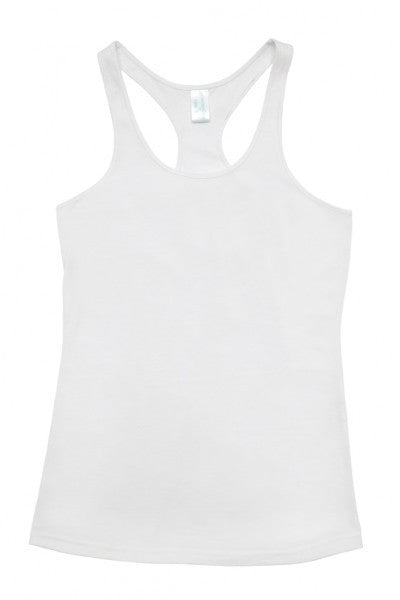 Ramo-Ramo Ladies/Kids Tback Singlet-White / 2-Uniform Wholesalers - 9