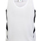 Ramo-Ramo Kids Accelerator Cool-Dry Singlet	(new)-White/Black / 4-Uniform Wholesalers - 12