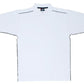 Ramo-Ramo Mens 100% Cotton Pique Knit With Piping-White/Black / S-Uniform Wholesalers - 2