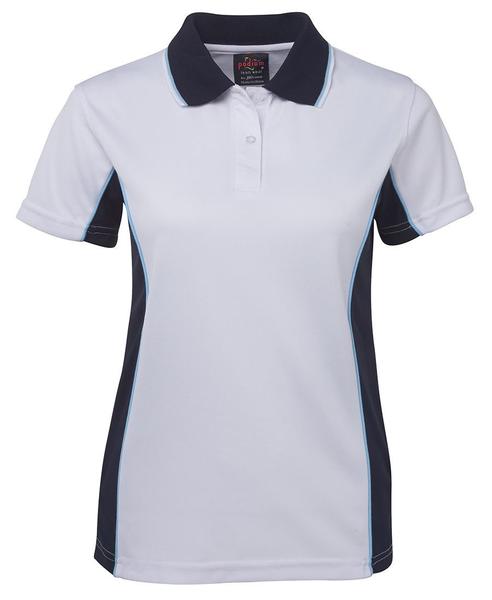 JBs Wear Podium Ladies Contrast Polo  (7LPP)