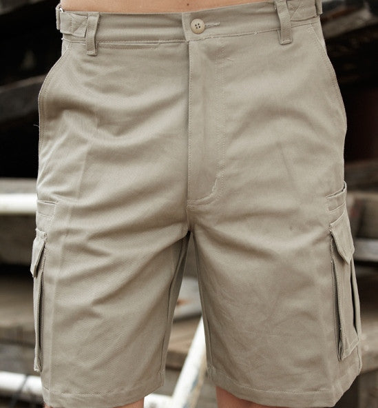Bocini Cotton Drill Cargo Shorts-(WK615)