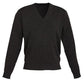 Biz Collection-Biz Collection Mens Woolmix L/S Pullover-Black / XS-Uniform Wholesalers - 3
