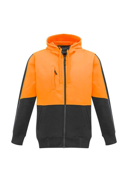 Syzmik Unisex Hi Vis Full Zip Hoodie (ZT485)