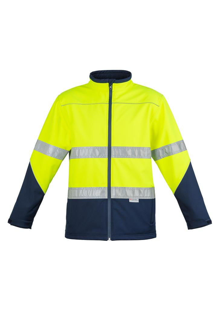 Syzmik-Syzmik Day/night Soft Shell Jacket-Yellow/Navy / XXS-Uniform Wholesalers - 3