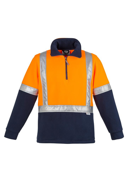 Syzmik Hi Vis Polar Fleece Jumper - Shoulder Taped (ZT462)