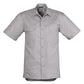 Syzmik-Syzmik Light Weight Tradie Gents Shirt - Short Sleeve-Grey / S-Uniform Wholesalers - 4