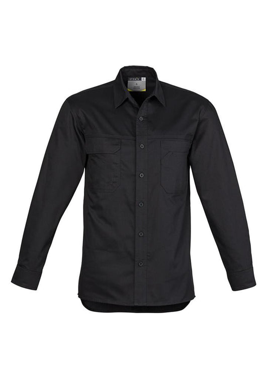 Syzmik Mens Lightweight Tradie L/S Shirt  (ZW121)