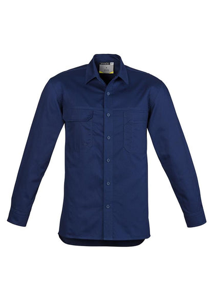 Syzmik Mens Lightweight Tradie L/S Shirt  (ZW121)