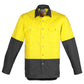Syzmik-Syzmik Day Only Industrial Shirt-Yellow/Charcoal / S-Uniform Wholesalers - 5