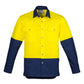 Syzmik Mens Industrial Long Sleeve Shirt (ZW122)